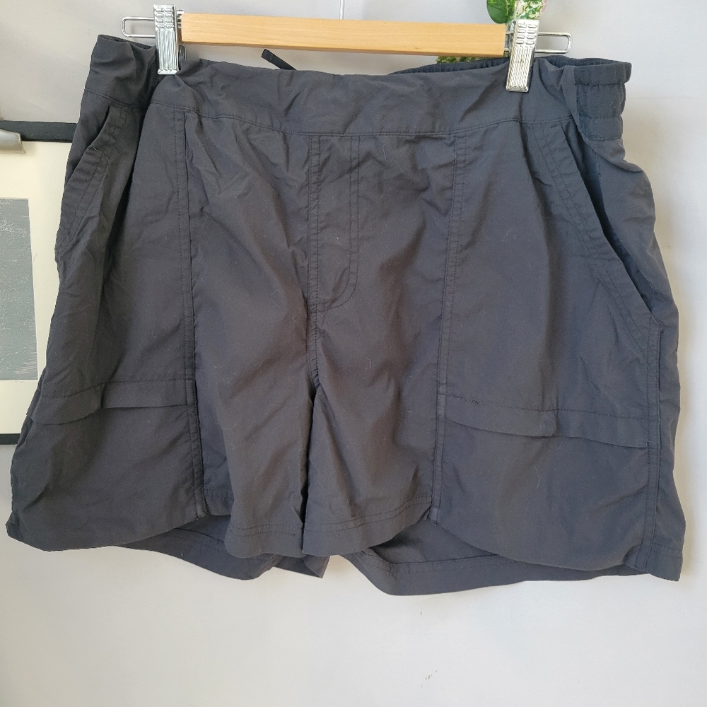 Rei Coop Savanna Trails Nylon Hiking Shorts Black L